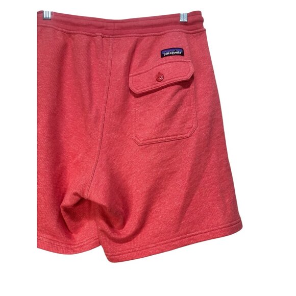 Patagonia Bermuda Shorts Mens Small Orange Organic Cotton Inseam 6.5 Outdoor - Picture 9 of 12